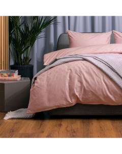 Комплект постельного белья 2 спальный pink Pappel