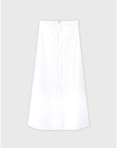 Белая сатиновая юбка макси Gloria jeans