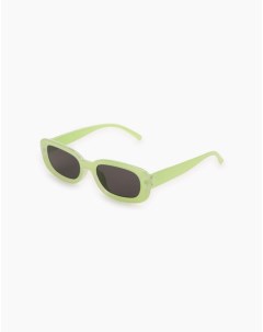Зелёные прямоугольные солнцезащитные очки для девочки Gloria jeans