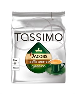 Капсулы для кофемашин Caffe Crema Tassimo