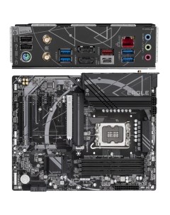 Материнская плата Z790 Eagle AX Z790 Socket 1700 4xDDR5 4xSATA3 RAID 3xM 2 3xPCI E16x 5xUSB3 2 1xUSB Gigabyte