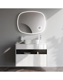 Мебель для ванной Func 100 белый глянец со столешницей раковина M8FWCC10510WG Am.pm.