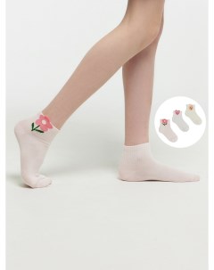 Носки детские розовые мультипак 3 пары Mark formelle