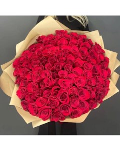 Букет из 101 красной розы Pinkbuket
