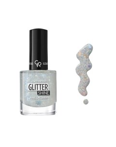 Гель лак Extreme Gel Shine Nail Lacquer Glitter Golden rose