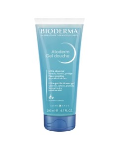 Мягкий очищающий гель для душа для нормальной сухой и атопичной кожи Atoderm 200 0 Bioderma