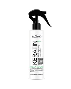 Спрей для реконструкции и глубокого восстановления волос Keratin PRO Epica (италия/россия)