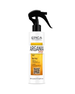 Спрей для придания блеска волосам с комплексом масел Argania Rise Organic Epica (италия/россия)