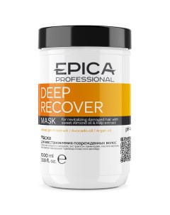 Маска для восстановления повреждённых волос Deep Recover 91335 1000 мл Epica (италия/россия)