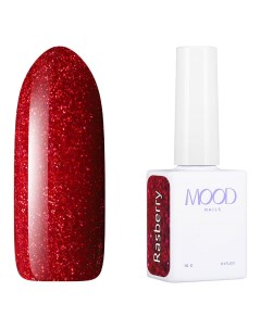 Гель лак Gel polish Rasberry 10 г Moodnail