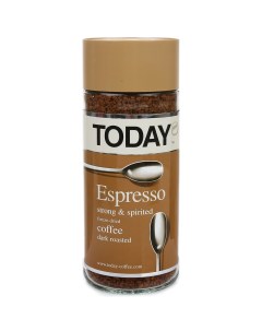 Кофе растворимый Espresso 95 г Today