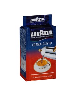 Кофе молотый Crema Gusto 250 г Lavazza