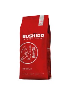 Кофе red katana в зернах 1 кг Bushido