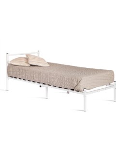 Кровать Marco металл 90х200см белый 20683 Tetchair