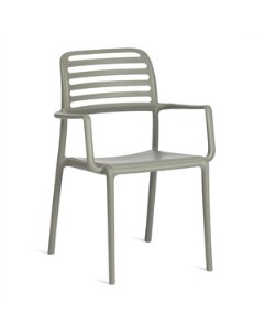 Кресло Valutto mod 54 пластик 58х57х86 см Grey серый 34630 Tetchair