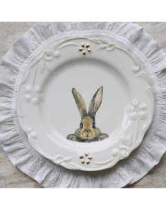 Тарелка обеденная Кролики Myatashop