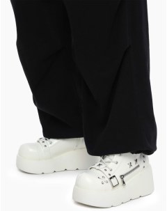 Белые ботинки на высокой платформе Gloria jeans