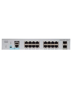 Коммутатор WS C2960L 16TS LL Catalyst 2960L 16 port GigE 2 x 1G SFP LAN Lite Cisco