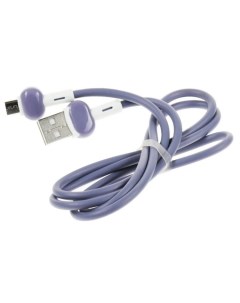 Кабель интерфейсный Candy УТ000021987 USB micro USB фиолетовый Red line