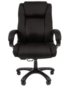 Кресло офисное 410 7127972 Россия ткань SX черная черный пластик Chairman