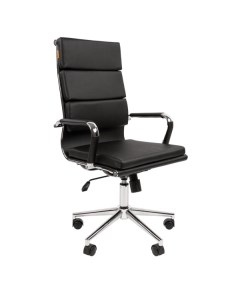 Кресло компьютерное Chairman 750 экокожа черный 750 экокожа черный