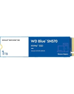 SSD накопитель WD 1ТБ SN570 WDS100T3B0C 1ТБ SN570 WDS100T3B0C Wd