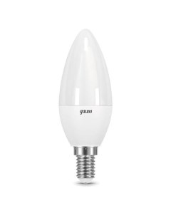 Лампа Gauss Свеча 9 5W 950lm 4100К E14 LED Свеча 9 5W 950lm 4100К E14 LED