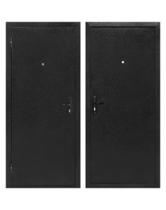 Дверь входная металлическая 52 86x205 см левая антик черный Форпост