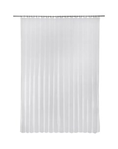 Тюль на ленте для кухни 140х180 см вуаль цвет белый Торговый дом текстиль