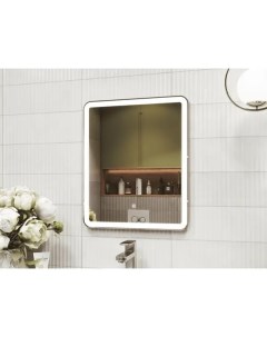 Зеркало для ванной Bora Classic Led с подсветкой 50 см Vigo