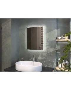 Зеркало для ванной Vento Comfort 50x60 см с подсветкой датчиком и обогревом Vigo