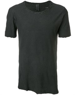 10sei0otto футболка с необработанными краями l черный