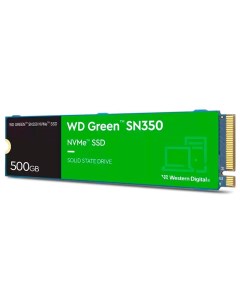 Твердотельный накопитель Green SN350 NVMe 500Gb WDS500G2G0C Western digital