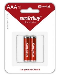Батарейки Smartbuy SBBA 3A02B AAA 2 шт