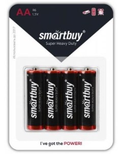 Батарейки Smartbuy SBBZ 2A04B AA 4 шт