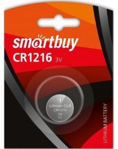 Батарейка Smartbuy CR1216 1B CR1216 1 шт SBBL 1216 1B