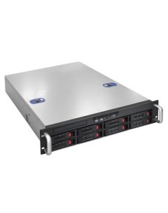 EX281289RUS Серверный корпус Pro 2U550 HS08 RM 19 высота 2U глуб 550 БП 1U 500ADS 8xHotSwap USB Exegate