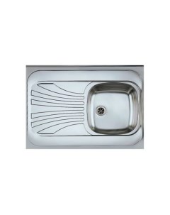 Кухонная мойка CLASSIC 30L NAT 60 80х60 левая в комплекте с сифоном 1011717 Alveus
