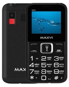 Телефон B200 Black Maxvi
