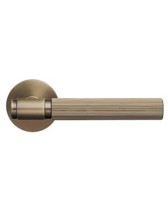 Ручка дверная ESTETA 5330 15 631 комплект ручек матовый бронзовая сталь Аллюр