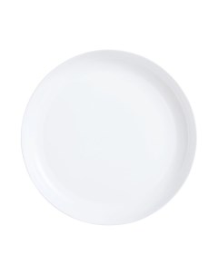 Блюдо стеклокерамика круглое 29 см белое Friends Time P6283 Luminarc