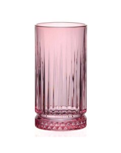 Стакан 450 мл стекло Elysia Энжой розовый 520015SLBP Pasabahce