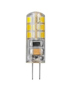 Лампа светодиодная G4 3 Вт 220 В капсула 2800 К Corn Micro 40х15мм LED Ecola
