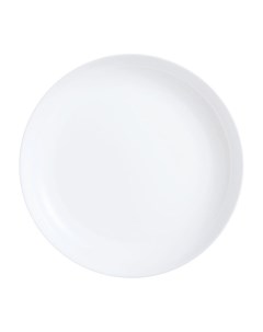 Блюдо стеклокерамика круглое 17 см белое Friends Time P6280 Luminarc