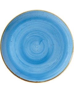 Тарелка SCFSEV101 Stonecast Hints Cornflower Blue Churchill