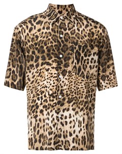 Local authority рубашка с леопардовым принтом нейтральные цвета Local authority