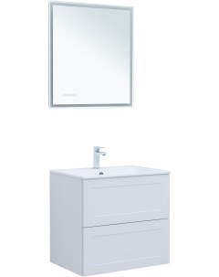 Мебель для ванной Терра 70 см белый матовый Aquanet