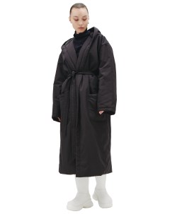Длинное пальто с капюшоном Balenciaga