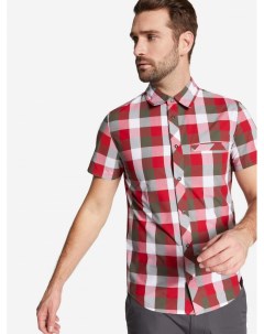 Рубашка с коротким рукавом мужская Красный Northland