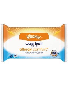 Влажные салфетки Allergy Comfort 40 0 Kleenex